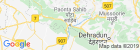Paonta Sahib map